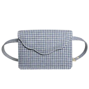 72 Smalldive Blue Fabric Wool Belt Pouch