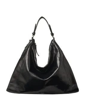 Ana Hobo Bag in Black