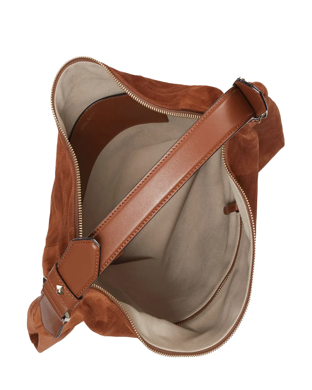 Ana Hobo Bag in Tan