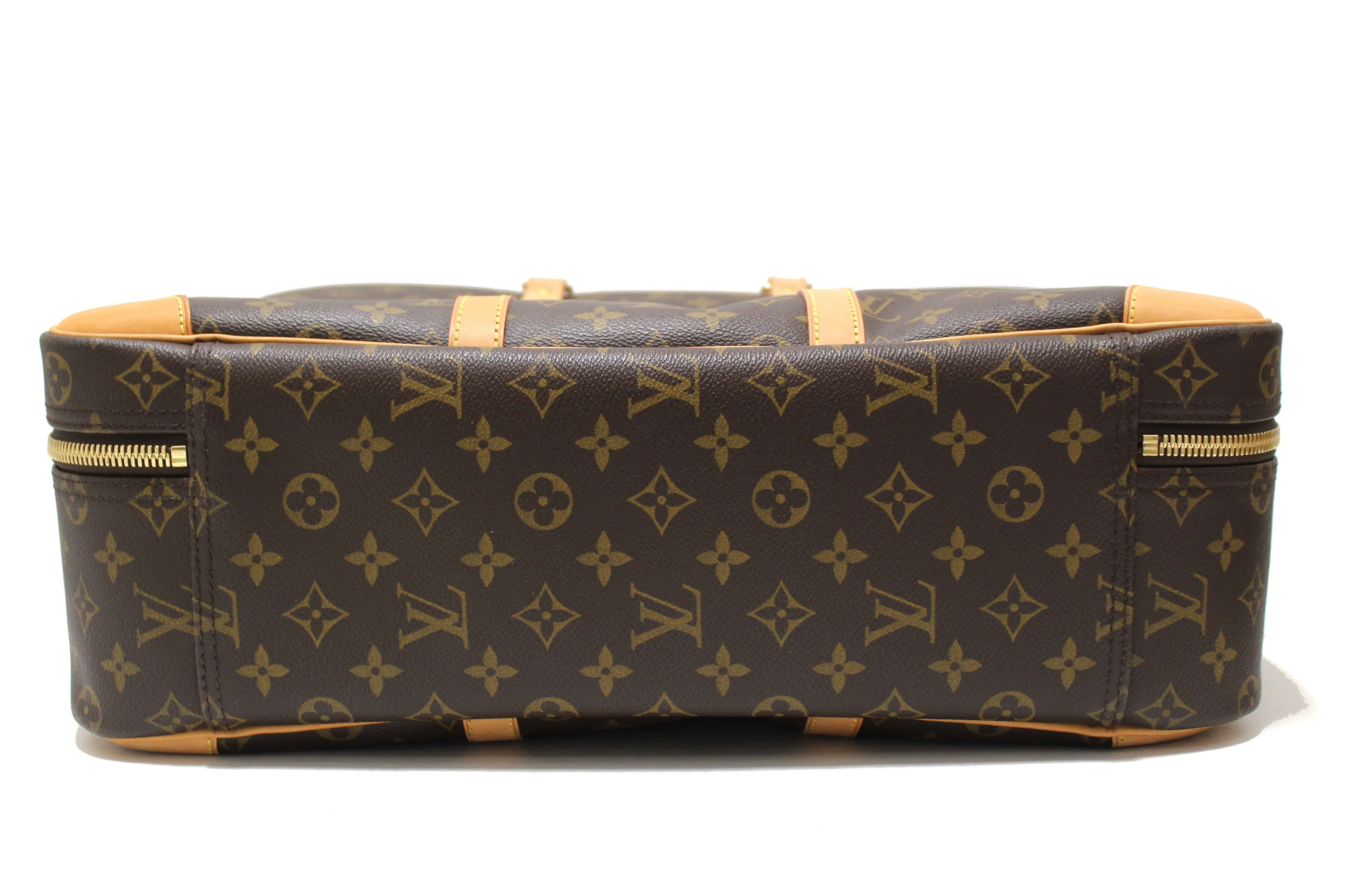 Authentic Louis Vuitton Monogram Canvas Sirius 45 Luggage Carry On Travel Bag