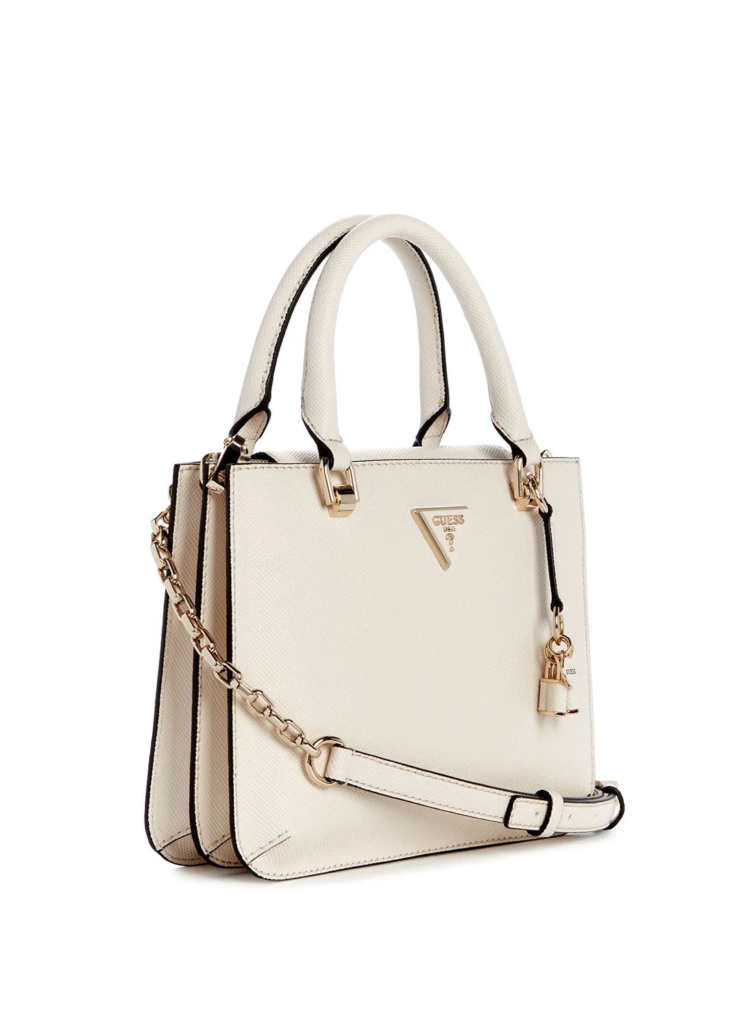 Beige Ilia Small Girlfriend Satchel Bag