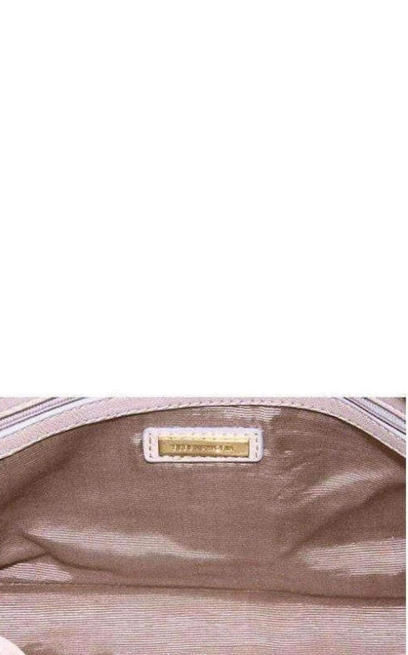 Bridget Beige Quilted Faux Leather Shoulder Bag