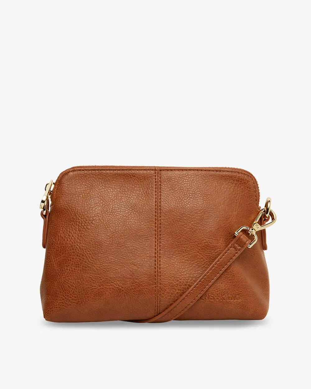 Burbank Crossbody - Tan Pebble