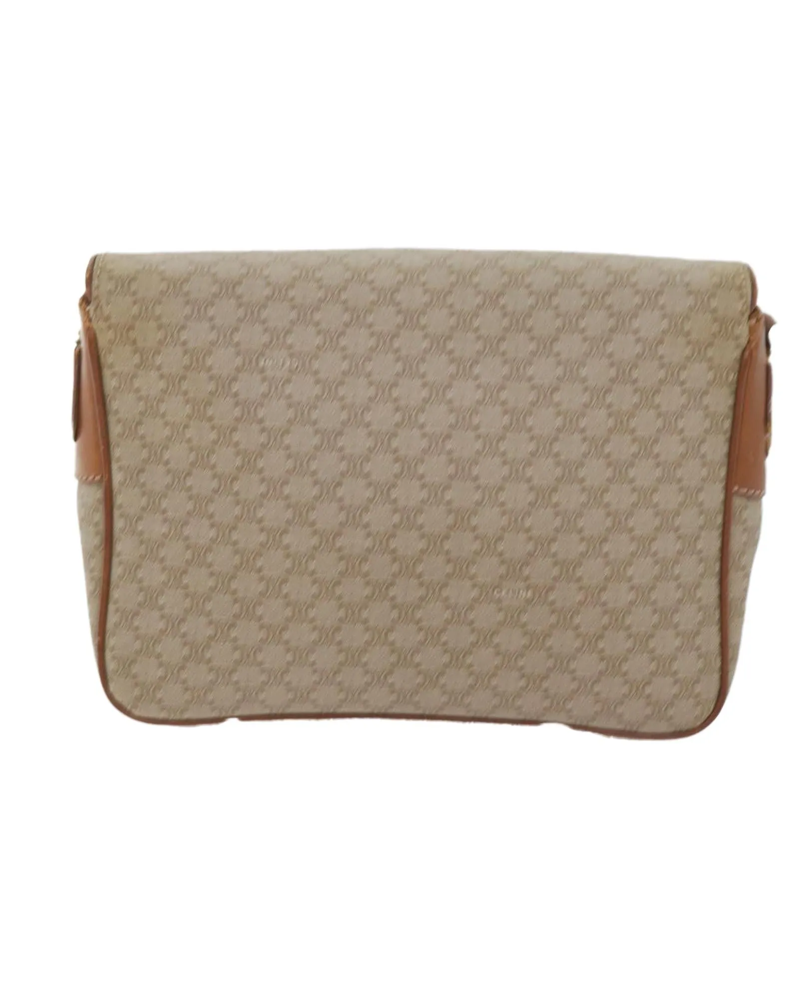 CELINE Vintage Crossbody Bag Beige