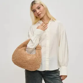 Charlene Sherpa Shearling Shoulder Bag