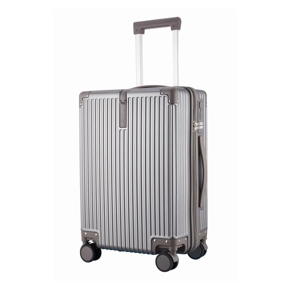 Claxton Spinner Luggage with Bag Hook & Corner Guard 20" Carry-on