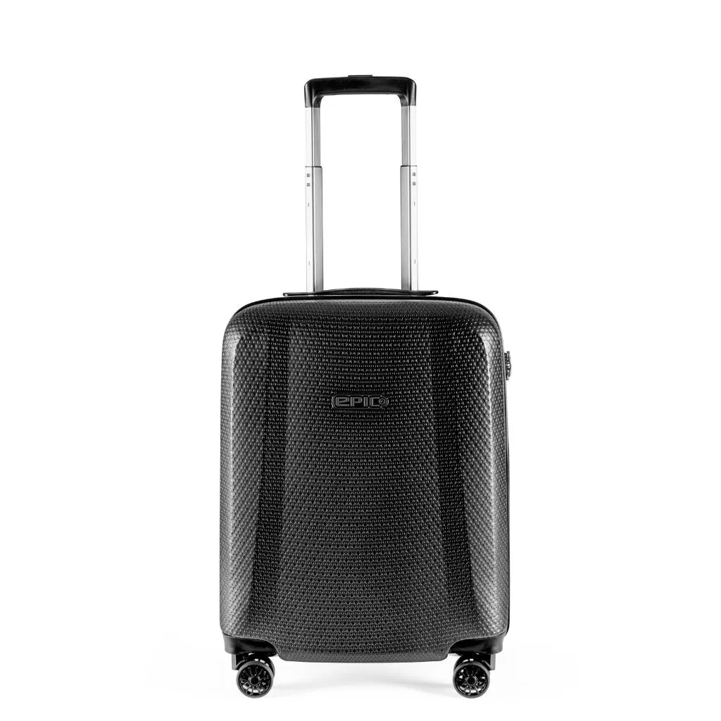 Epic GTO 5.0 55cm Carry On Expander Suitcase - Frozen Black