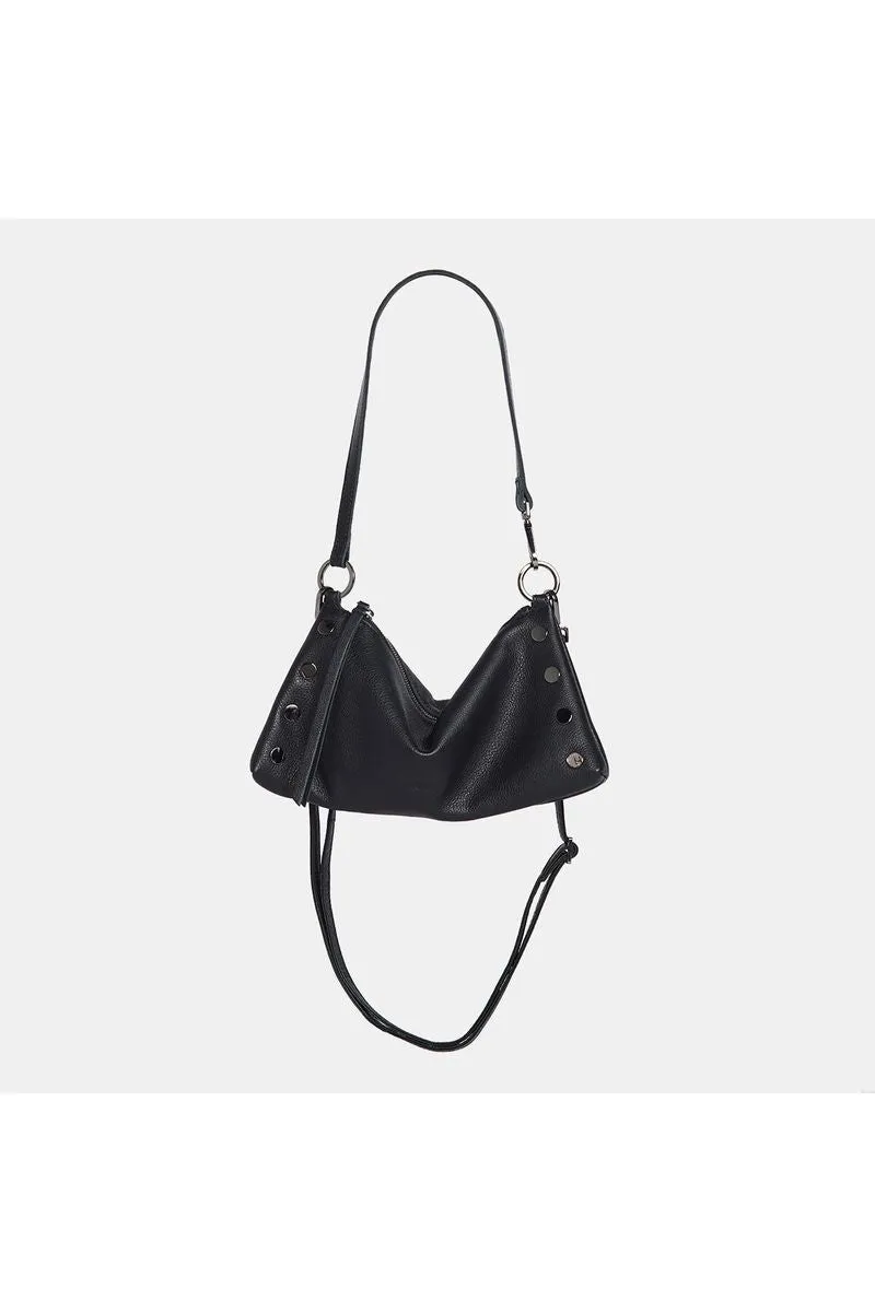 Hammitt Kyle Shoulder Bag | Black/Gunmetal