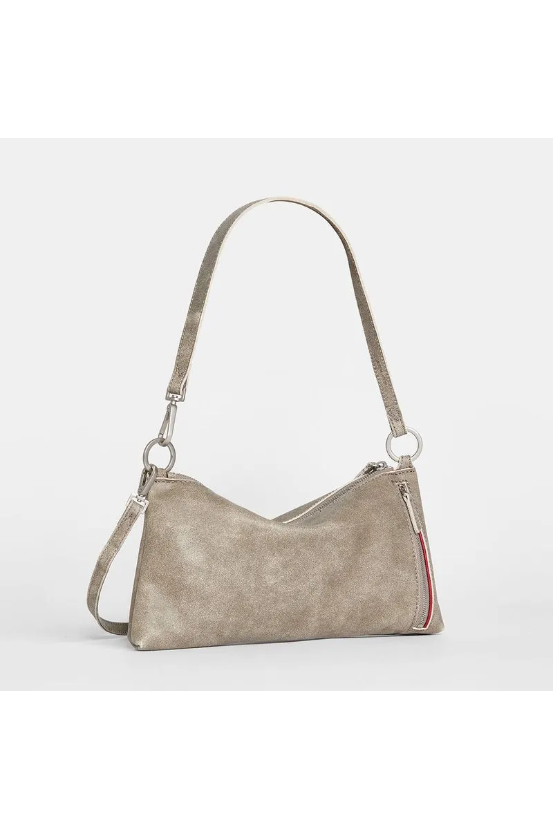 Hammitt Kyle Shoulder Bag | Pewter/Brushed Silver