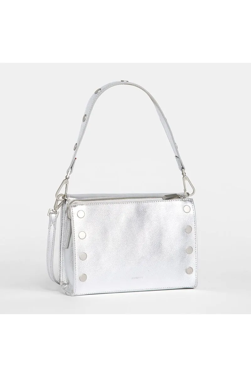 Hammitt Montana Clutch Small 14368 | Sidewalk Silver/Brushed Silver