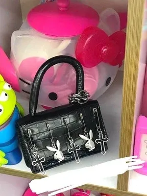 Harajuku Gothic Punk Spice Cross Spider Rabbit Dark Bag