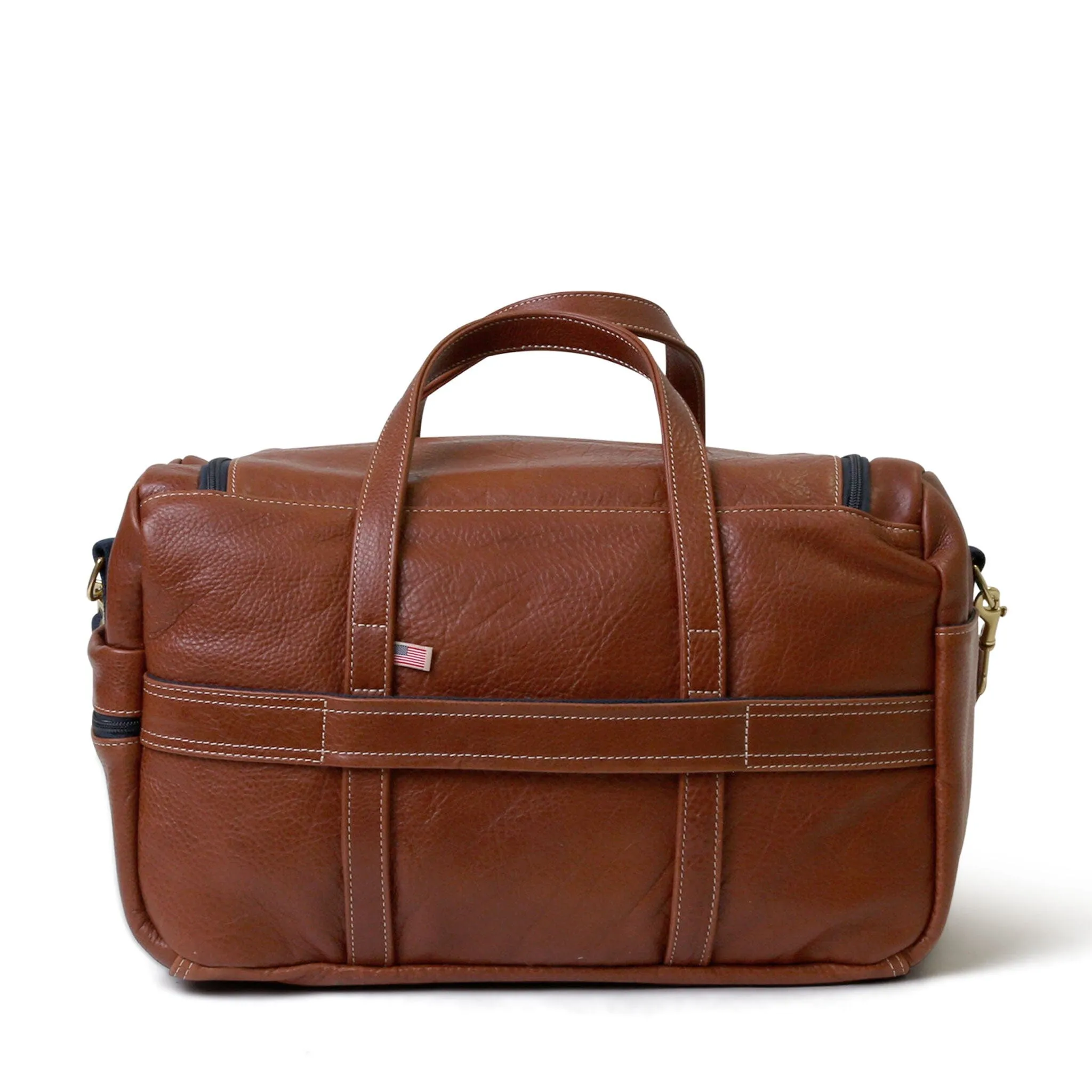 Heritage All Leather Commuter Duffel - Chestnut