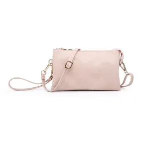 Light Pink Wristlet Crossbody