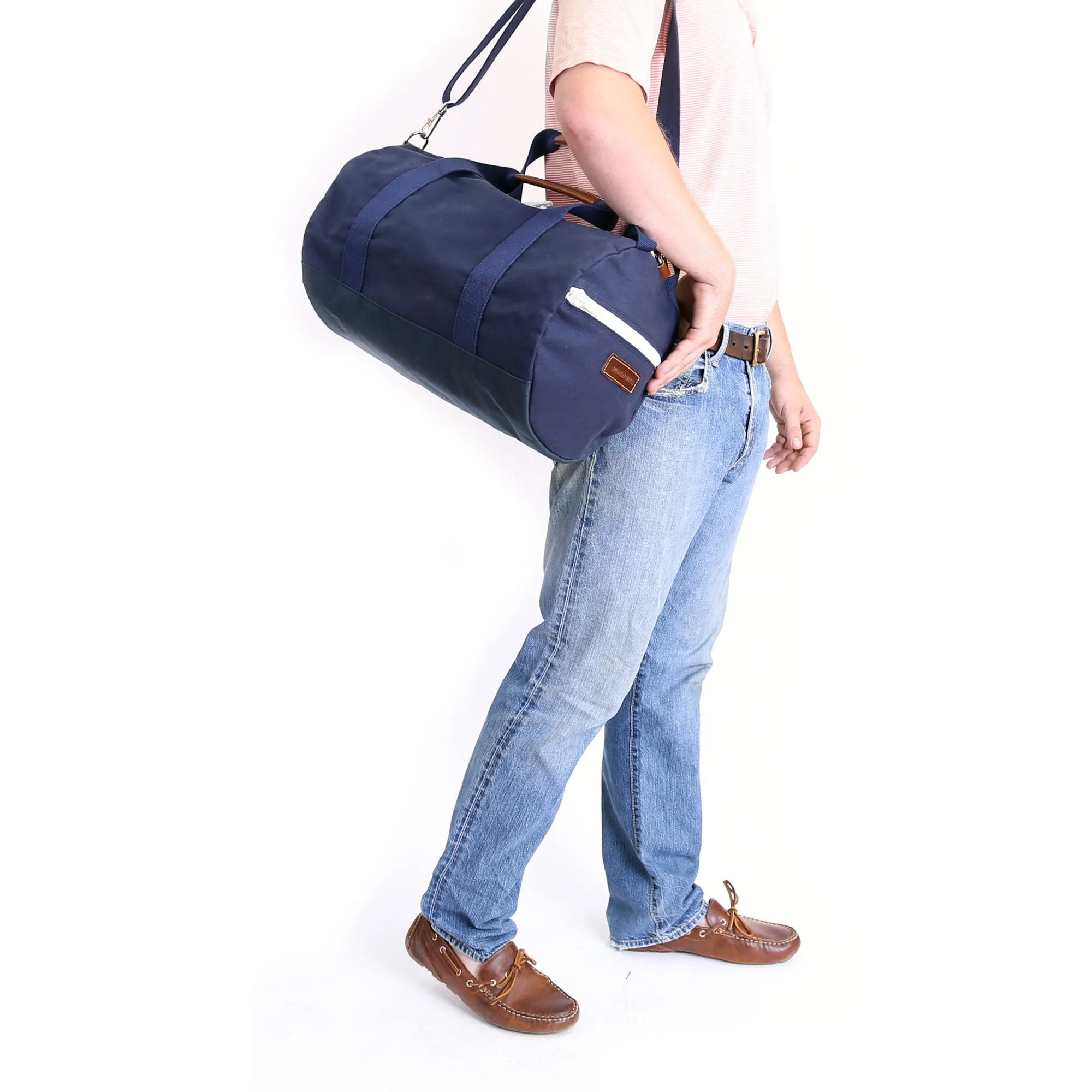 Medium Chatham Duffel Bag- Navy/Navy