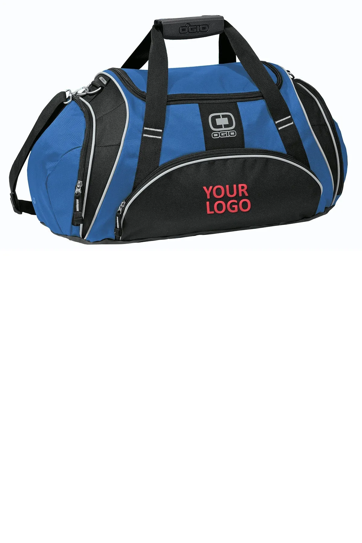 OGIO Crunch Customized Duffel Bags, True Royal