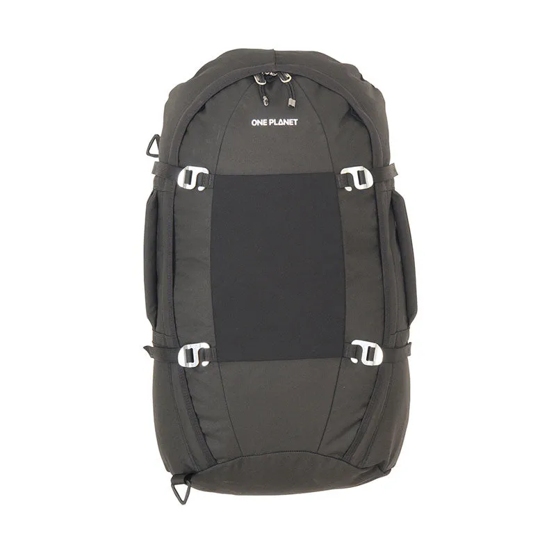 One Planet Wing it Travel Backpack - Black/Black