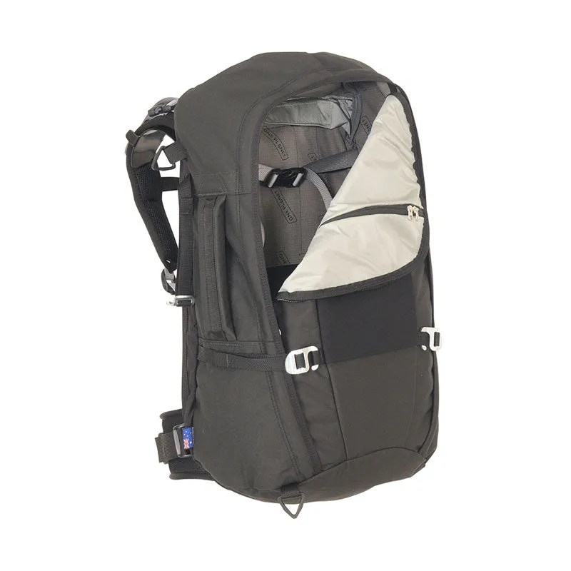 One Planet Wing it Travel Backpack - Black/Black