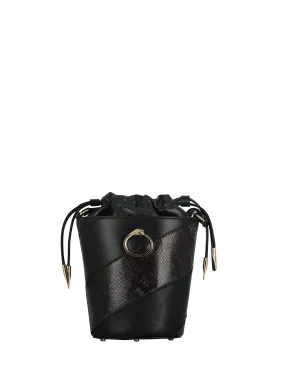 Python Print Black Bucket Bag