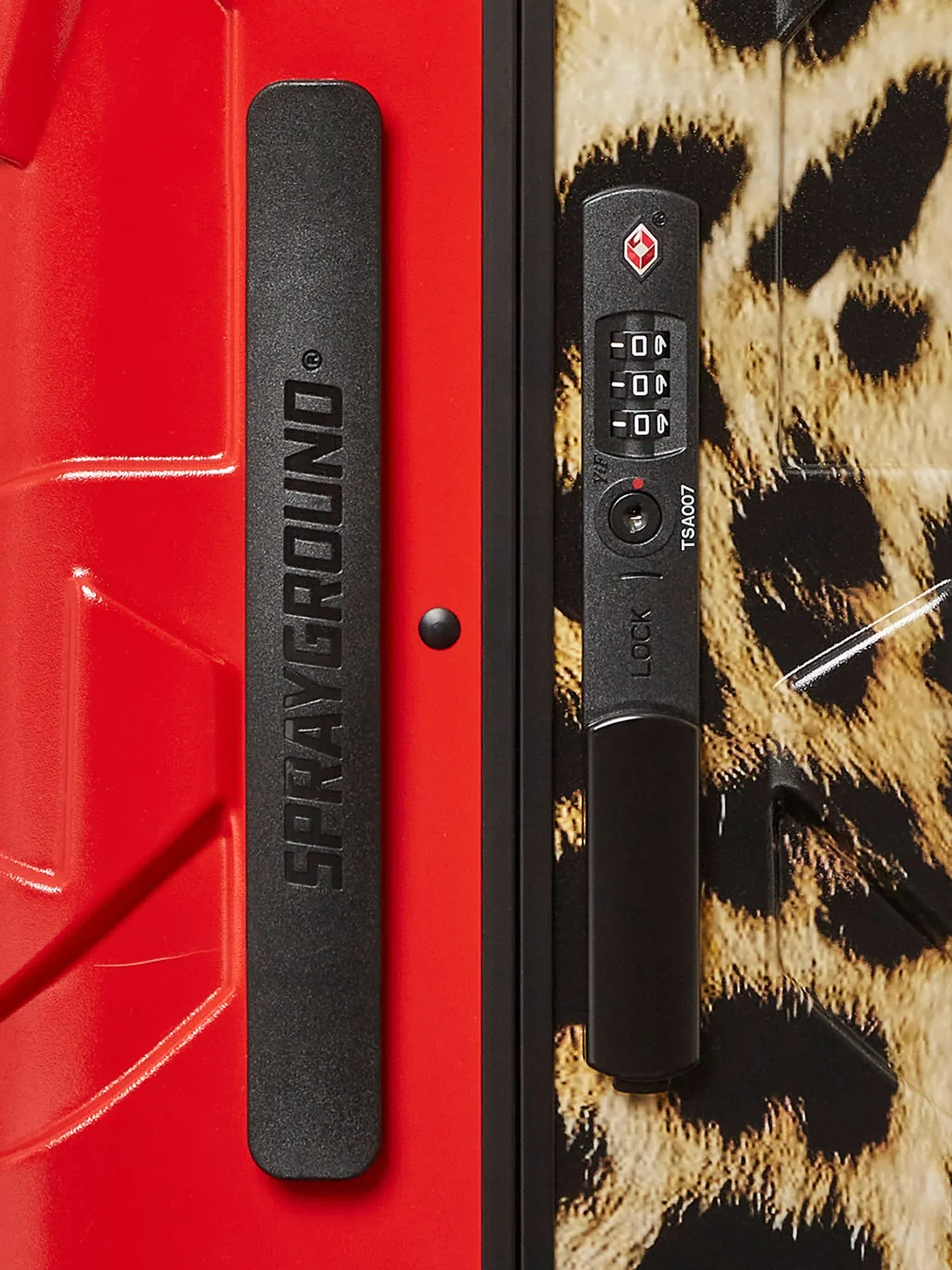 Sprayground Split Cheetah Carry-on Luggage