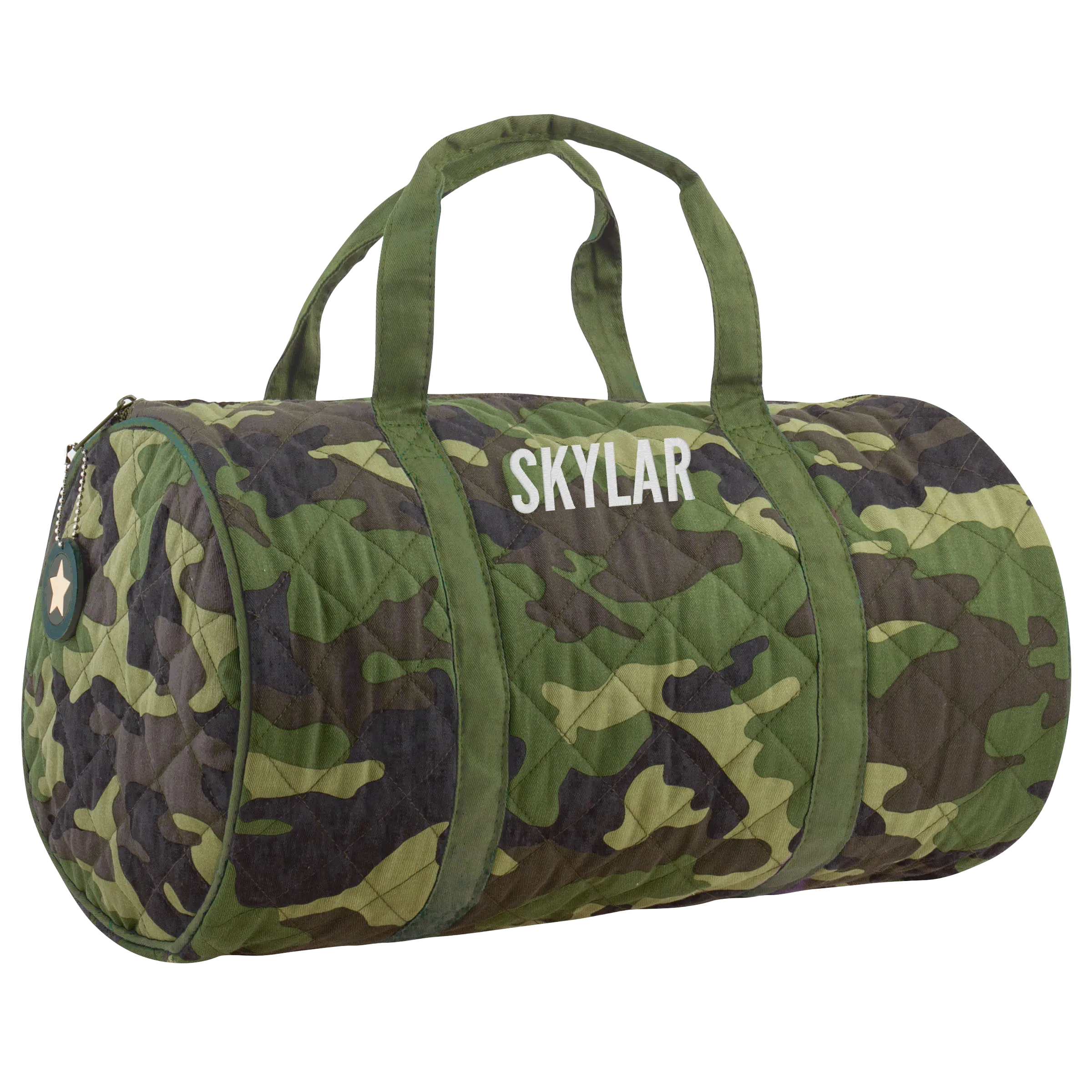 Stephen Joseph Quilted Duffle Bag, Camouflage