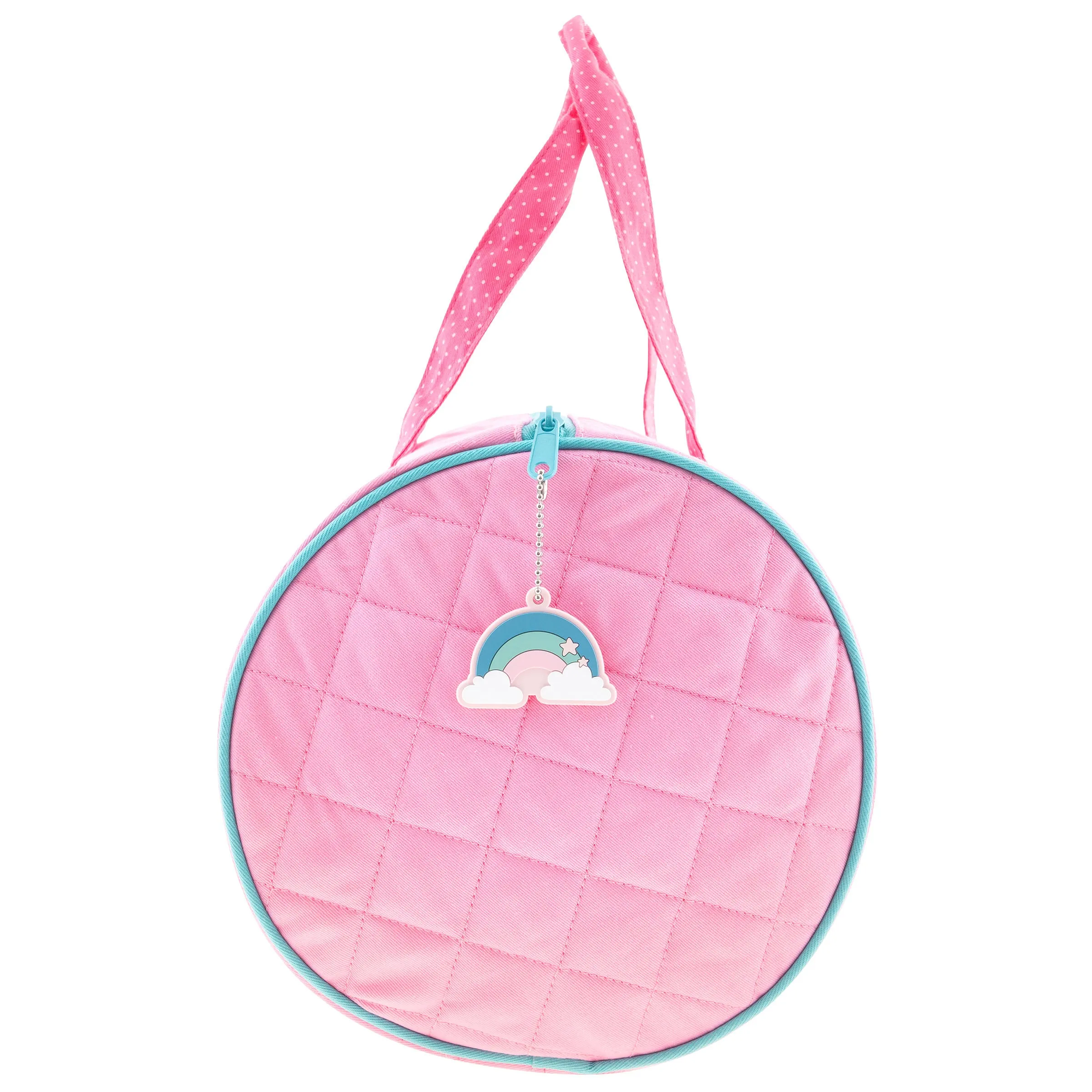 Stephen Joseph Quilted Duffle Bag, Pink Unicorn