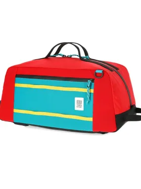 Topo Designs Mountain Duffel Red Turquoise