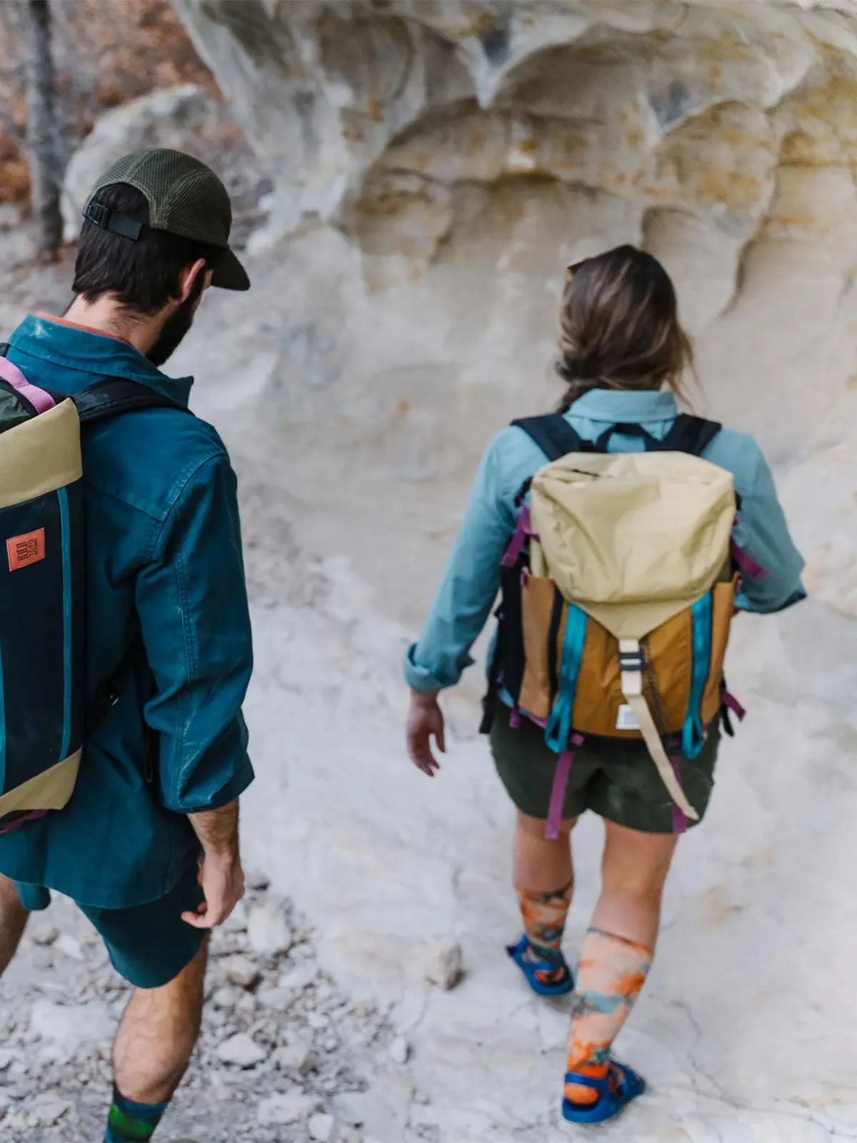 Topo Designs Mountain Duffel Red Turquoise