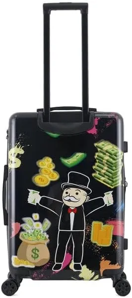 TUCCI Italy Money Man 24” Medium Hardside Checked Suitcase